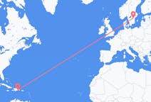 出发地 多米尼加共和国聖多明哥目的地 瑞典林雪平的航班