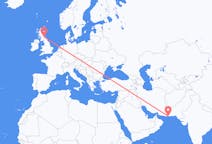 Flights from Gwadar, Pakistan to Edinburgh, Scotland