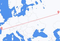 Flights from Nizhnekamsk, Russia to La Rochelle, France