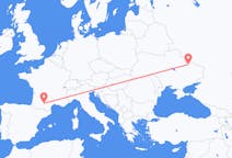 Fly fra Kharkiv til Toulouse