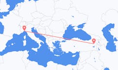 Flights from Genoa, Italy to Ağrı, Turkey