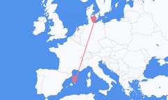 Vols de Mahón, Espagne vers Lübeck, Allemagne