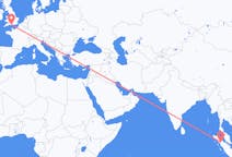 印度尼西亚出发地 西宝龙宝龙飞往印度尼西亚目的地 伯恩茅斯的航班