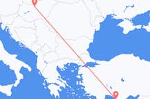 Vols de Gazipaşa, Turquie pour Budapest, Hongrie