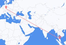 Flyreiser fra Kota Bharu, Malaysia til Nürnberg, Tyskland
