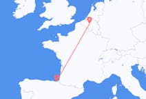 Flights from San Sebastian to Brussels