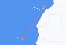 Vluchten van Boa Vista, Kaapverdië naar Ajuy, Spanje