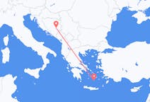 Flights from Santorini, Greece to Sarajevo, Bosnia & Herzegovina