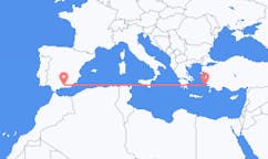 Flights from Leros, Greece to Granada, Spain