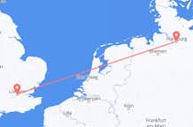 Flights from Hamburg to London