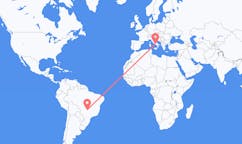 Flights from Rio Verde, Goiás, Brazil to Naples, Italy