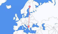 Vluchten van Kokkola, Finland naar Ioánnina, Griekenland