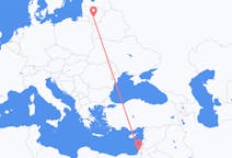 Flights from Tel Aviv in Israel to Kaunas in Lithuania