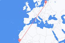 Flyrejser fra Bissau til Riga