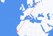 Flyrejser fra Bissau til Riga