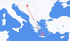 Flights from Tuzla, Bosnia & Herzegovina to Heraklion, Greece
