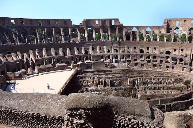 Tour Semi-Privato del Arena del Colosseo, con ingresso al Foro Romano e Palatino