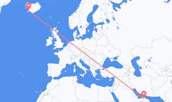 Flyrejser fra Al-Ain, De Forenede Arabiske Emirater til Reykjavik, Island