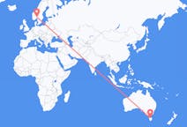 Vols de Devonport, Australie pour Oslo, Australie