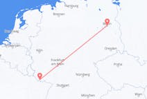 Vluchten van Saarbrücken, Duitsland naar Berlijn, Duitsland