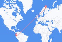 Flights from Jaén, Peru to Ivalo, Finland