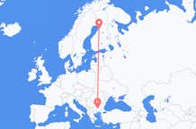 Vuelos de Plovdiv, Bulgaria a Oulu, Finlandia