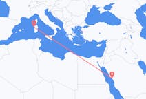 Flights from Yanbu, Saudi Arabia to Alghero, Italy