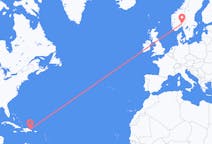 出发地 多米尼加共和国萨马纳目的地 挪威奥斯陆的航班
