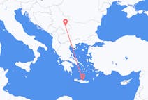 Flyrejser fra Niš, Serbien til Iraklio, Grækenland