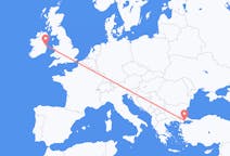 Flyreiser fra Tekirdag, Tyrkia til Dublin, Irland