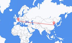 中国出发地 青岛市飞往中国目的地 格勒诺布尔的航班