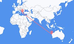 Flights from Carnarvon, Australia to Patras, Greece