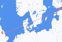 Flights from Doncaster, England to Tallinn, Estonia