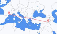 Flights from Hakkâri, Turkey to Montpellier, France