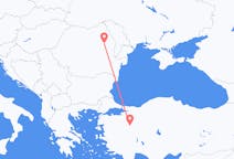 Fly fra Kütahya til Bacău