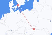 Vols de Debrecen, Hongrie vers Malmö, Suède