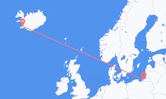 Fly fra Kaliningrad til Reykjavik