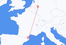 Flyreiser fra Girona, Spania til Köln, Tyskland