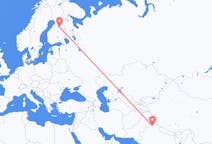 Flights from Chandigarh, India to Kajaani, Finland