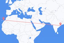 Flights from Bhubaneswar, India to Lanzarote, Spain