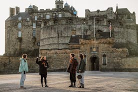 Edinburgh historisk promenadtur, inklusive skippa-kön-biljett till Edinburgh Castle