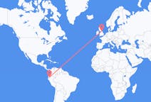 Flights from Cuenca, Ecuador to Durham, England, the United Kingdom