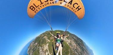 Tandem paragliding i Alanya, Antalya Tyrkia med en lisensiert guide