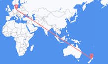 Flyrejser fra Whanganui til Berlin