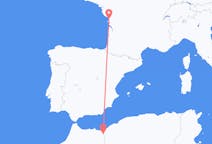 Flyreiser fra Oujda, Marokko til La Rochelle, Frankrike