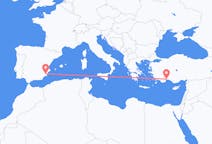 Vluchten van Murcia, Spanje naar Antalya, Turkije