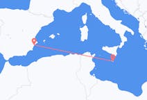 Рейсы из Валлетты, Мальта в Аликанте, Испания
