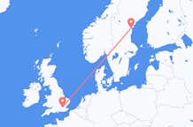 Flyreiser fra Sundsvall, til London