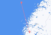 Loty z miasta Røst do miasta Mosjøen