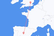 Flyrejser fra Madrid, Spanien til London, England